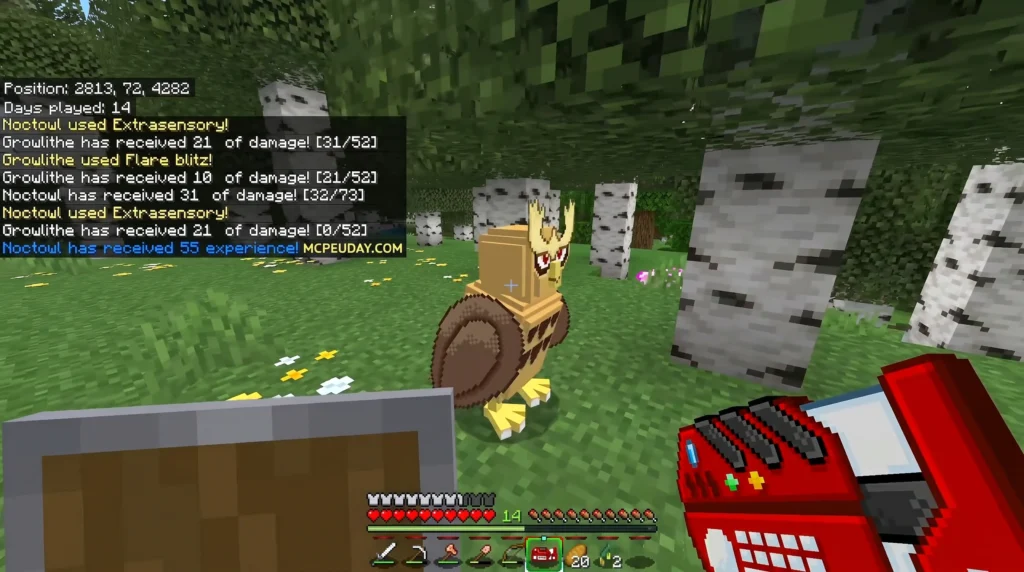 Cobblemon Addon (26.x, 1.21) – MCPE/Bedrock Mod