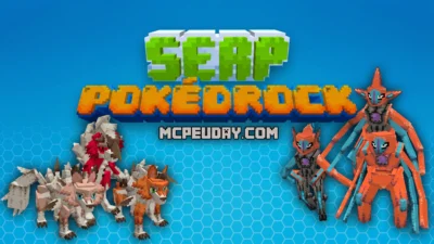 SERP Pokédrock Addon (26.x, 1.21) – MCPE/Bedrock Mod