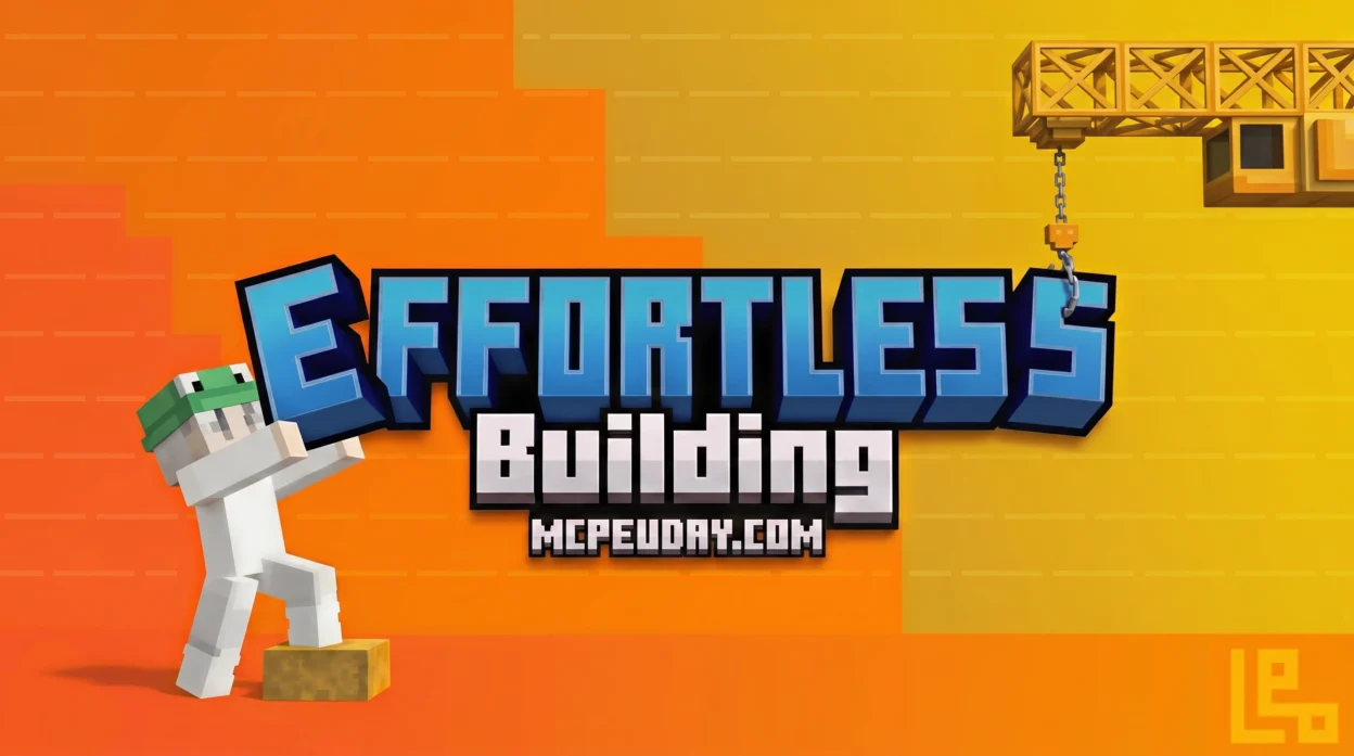 Effortless Building Addon (26.x, 1.21) – MCPE/Bedrock Mod