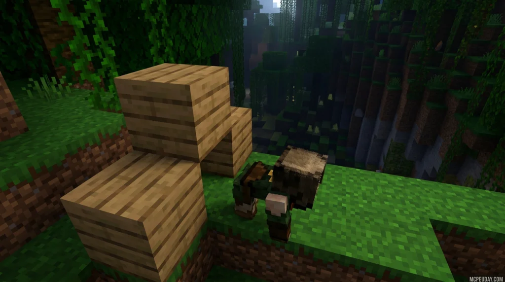 More Body Actions + Pickup & Carry Addon (26.x, 1.21) – MCPE/Bedrock Mod