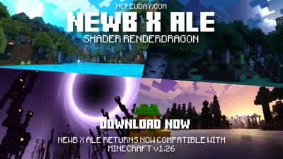 Newb X Ale Shader (26.x, 1.21) – MCPE/Bedrock Shader