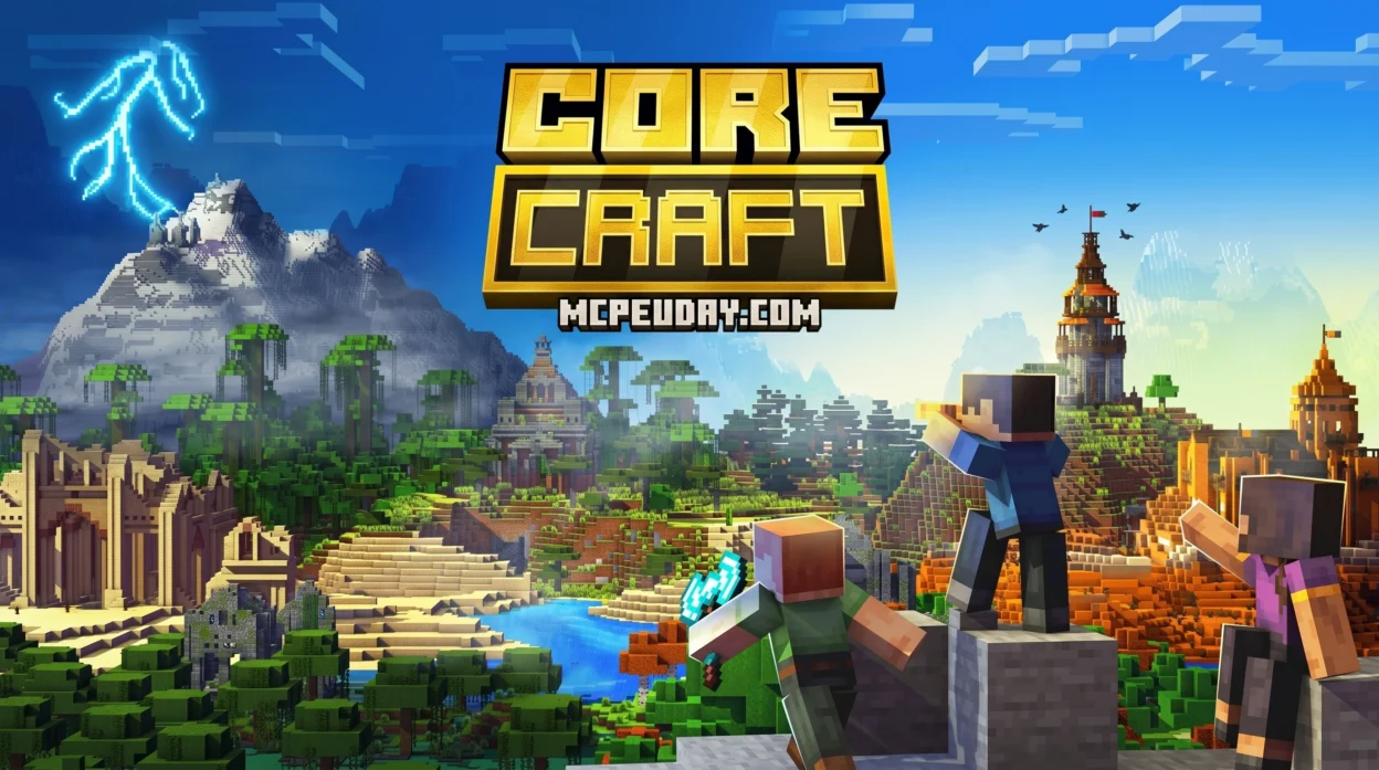 Core Craft Addon (26.x, 1.21) – MCPE/Bedrock Mod