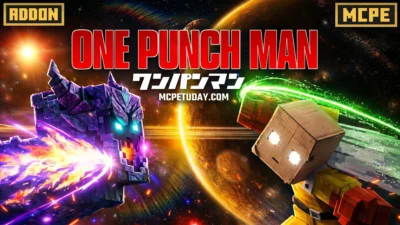 One Punch Man Addon (26.x, 1.21) – MCPE/Bedrock Mod