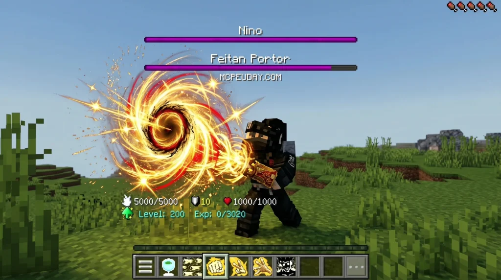 Hunter X Hunter Addon (26.x, 1.21) – MCPE/Bedrock Mod