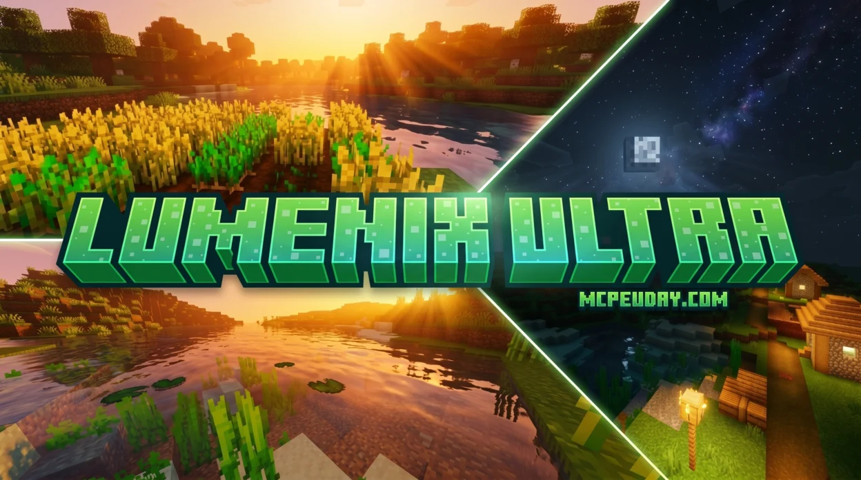Lumenix Ultra Shader (26.x, 1.21) – MCPE/Bedrock Shader