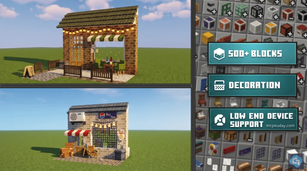 Gooblideco Addon (26.x, 1.21) – MCPE/Bedrock Mod