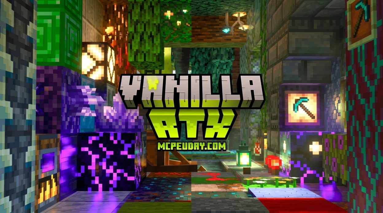 Vanilla RTX Texture Pack (26.x, 1.21) – MCPE/Bedrock Texture Pack