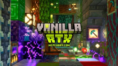 Vanilla RTX Texture Pack (26.x, 1.21) – MCPE/Bedrock Texture Pack