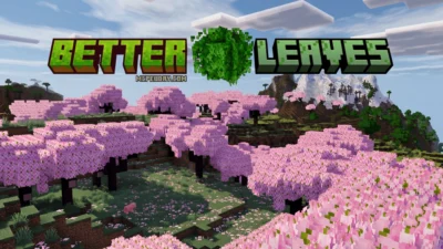 Better Leaves Addon (26.x, 1.21) – MCPE/Bedrock Mod