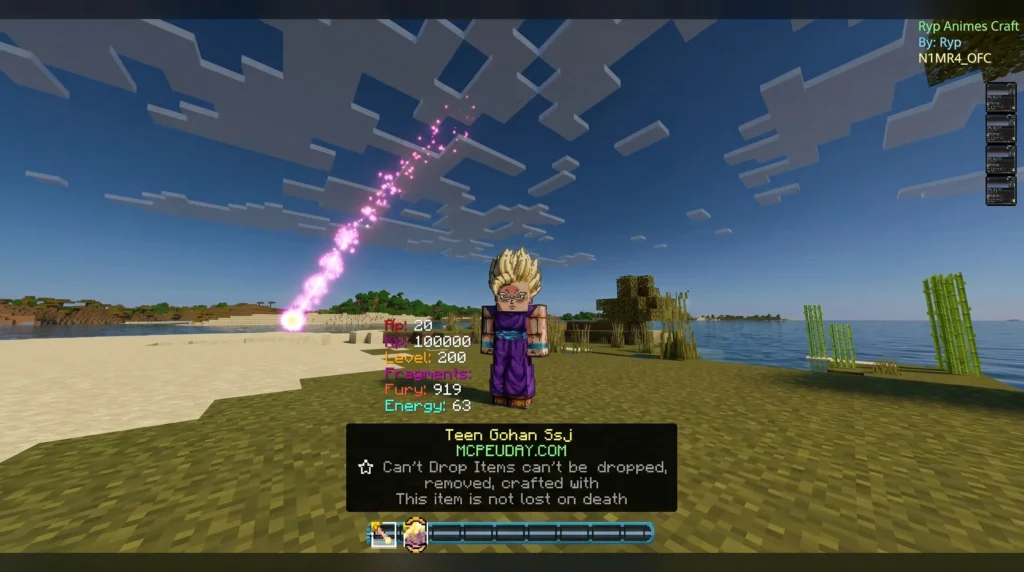 Ryp Animes Craft Addon (26.x, 1.21) – MCPE/Bedrock Mod