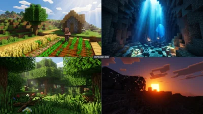 Celestia Visuals Shader (26.x, 1.21) – MCPE/Bedrock Shader