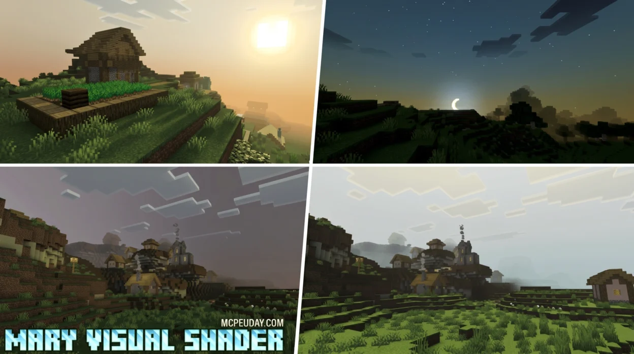 Mary Visual Shader (26.x, 1.21) – MCPE/Bedrock Shader