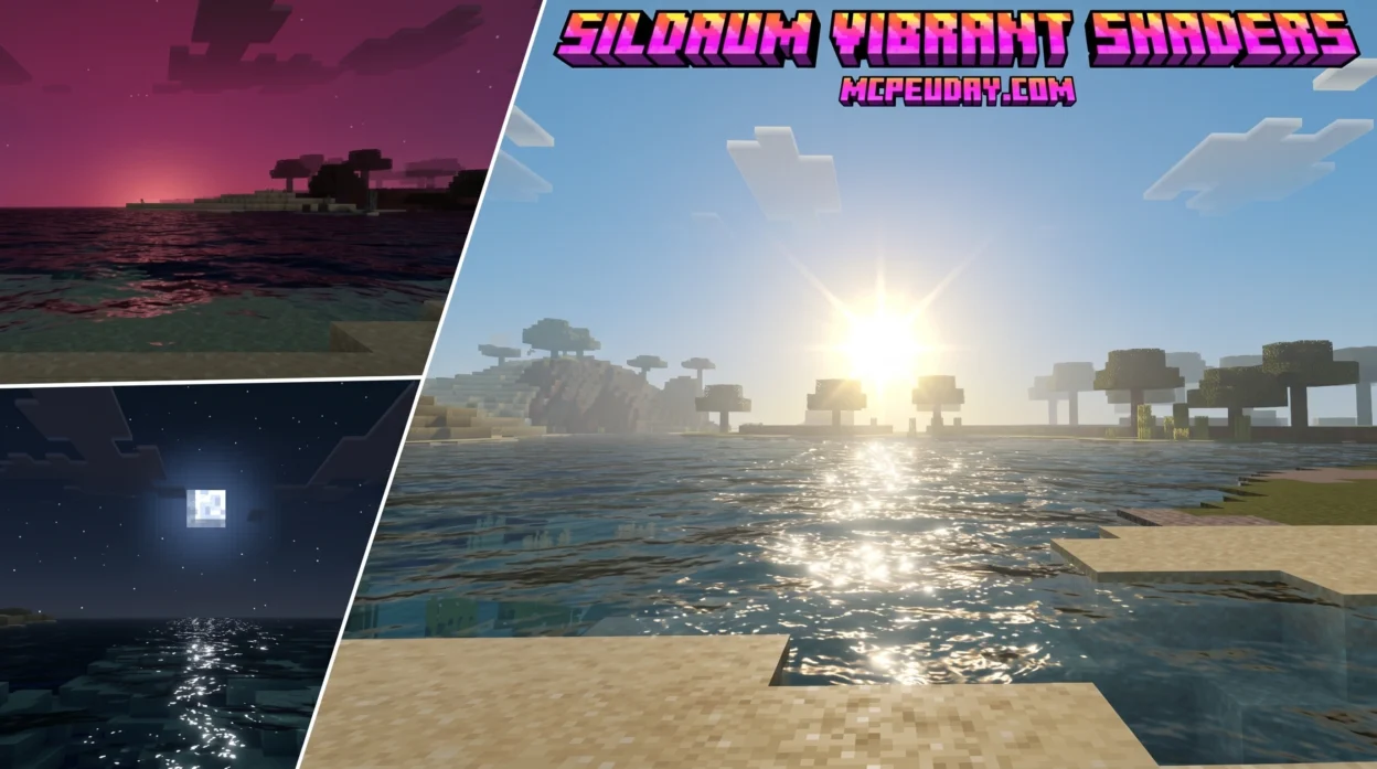 Sildaum Vibrant Shader (26.x, 1.21) – MCPE/Bedrock Shader