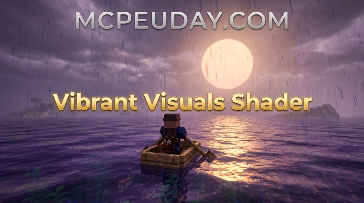 Veloria Visual Shader (26.x, 1.21) – MCPE/Bedrock Shader