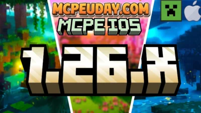 MCPE iOS (1.26.0.2, 26.0) Download Free – Full iPA for iPhone, iPad, Apple