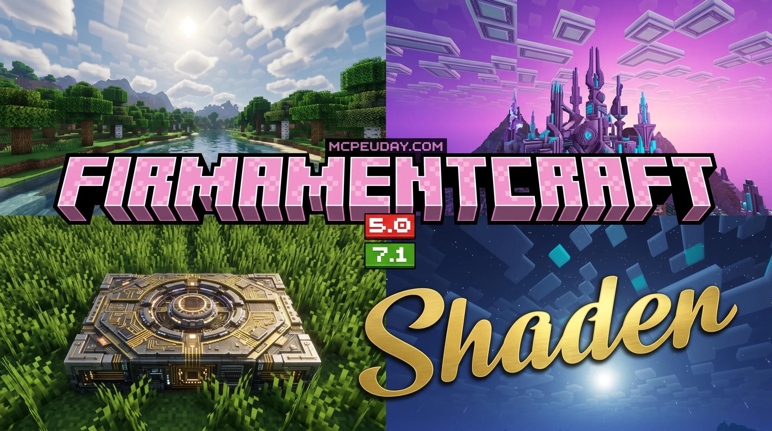 FirmamentCraft 5.0 Shader (26.x, 1.21) – MCPE/Bedrock Shader