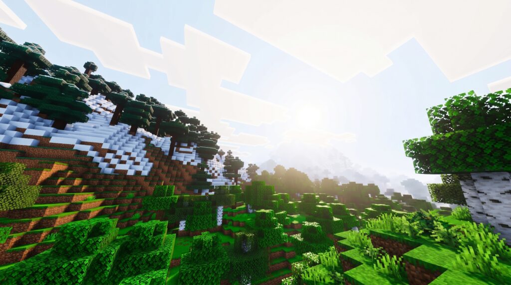 Ethereal Mystic Shader Minecraft Bedrock gameplay fantasy atmosphere Ethereal Mystic Shader (26.x, 1.21) – MCPE/Bedrock Shader