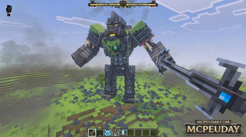 Kaiju Craft Revamp Addon giant monsters Minecraft Bedrock battle
