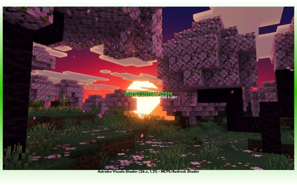 Astralex Visuals Shader (26.x, 1.21) – MCPE/Bedrock Shader