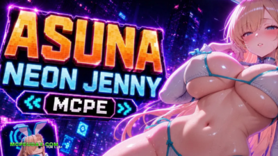 Asuna Neon Jenny Mod (26.x, 1.21) – MCPE/Bedrock Mod