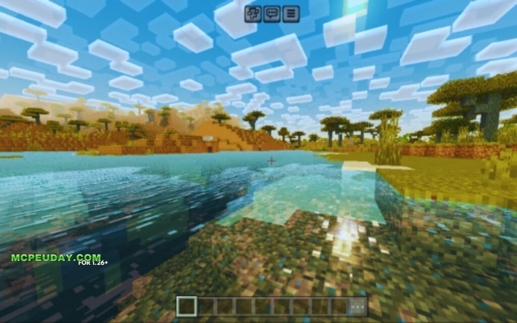 AziFy Revive Shader Minecraft Bedrock gameplay visual overhaul AziFy Revive Shader (26.x, 1.21) – MCPE/Bedrock Shader