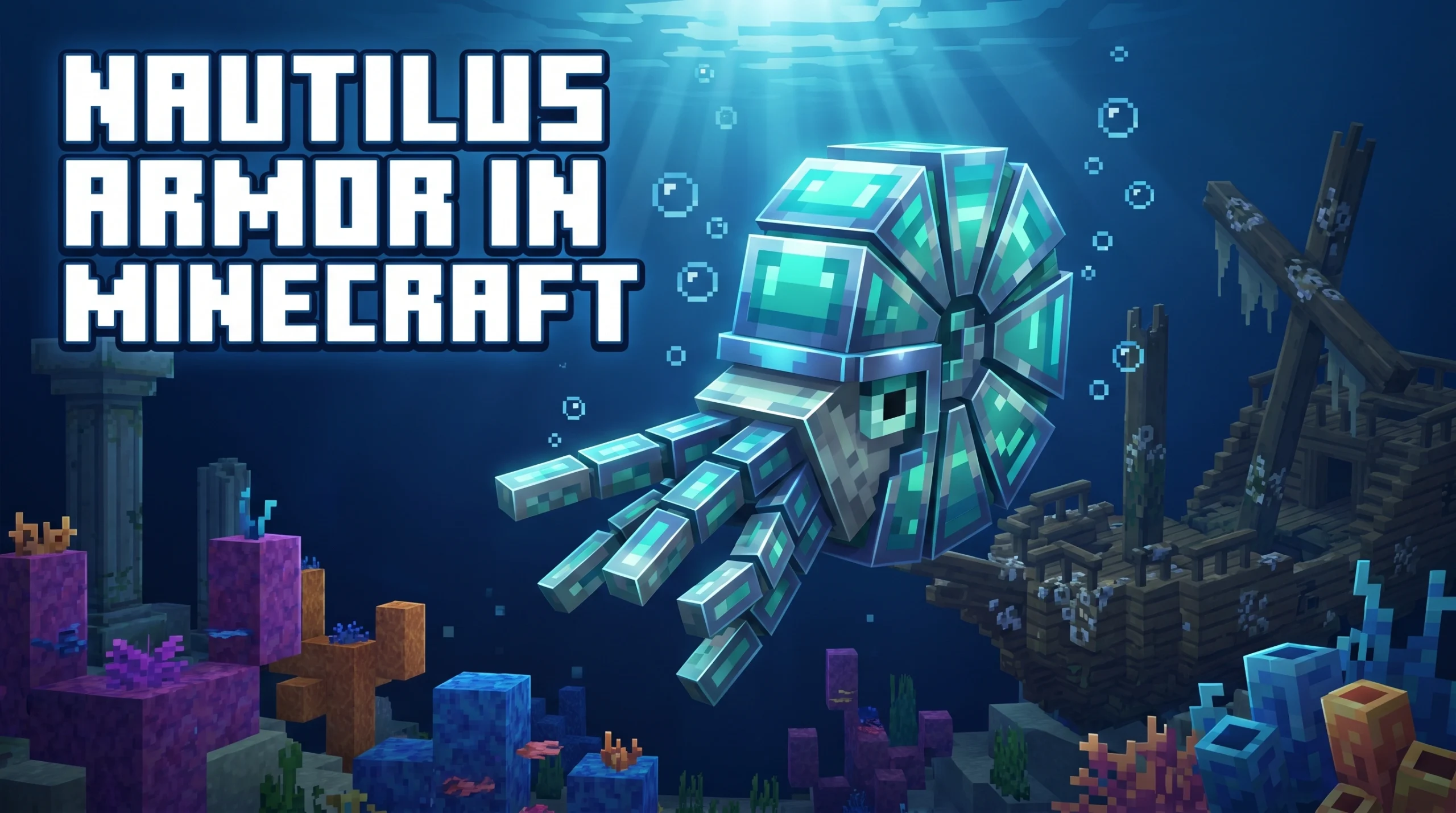 Nautilus Armor in Minecraft: Tiers, Stats, How to Get It
