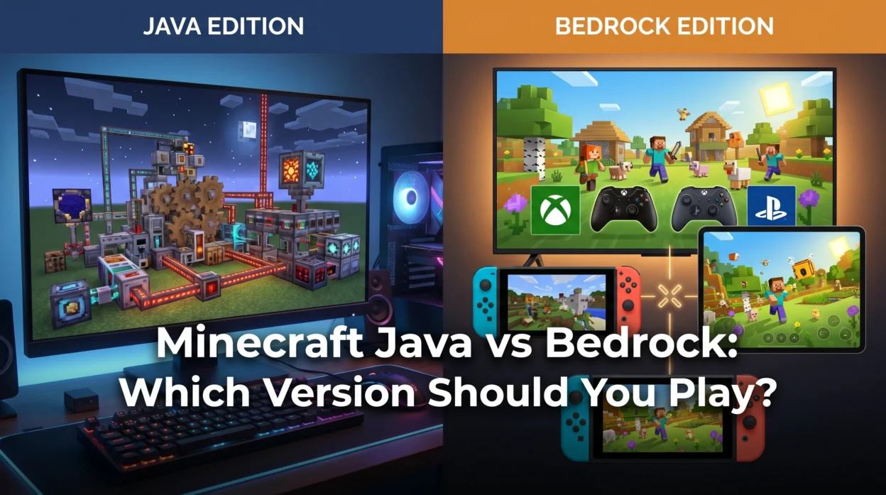 Minecraft Java vs Bedrock: Which Version Should You Play?