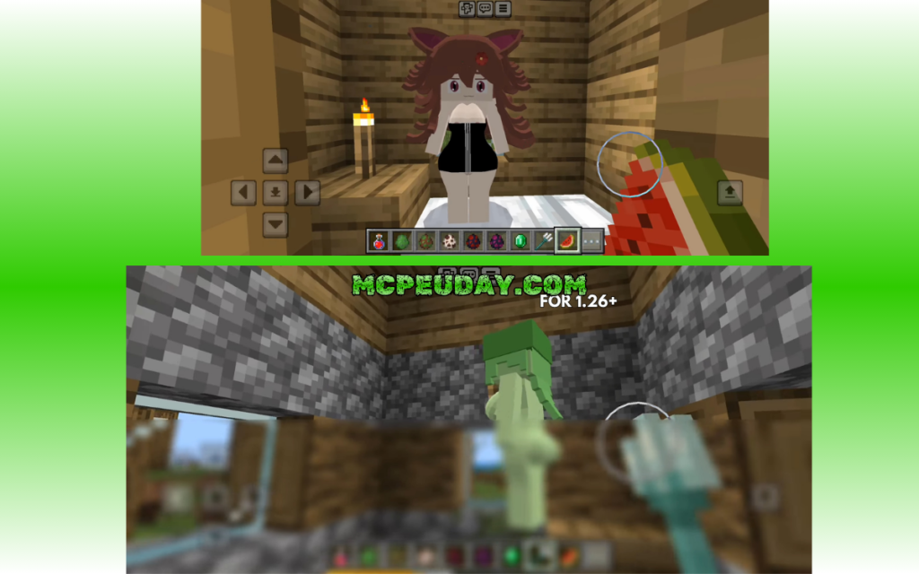 Fapcraft Addon (26.x, 1.21) — MCPEBedrock Mod