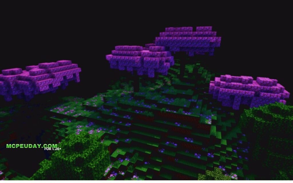 Herobrine from the fog Shader (26.x, 1.21) – MCPE/Bedrock Shader
