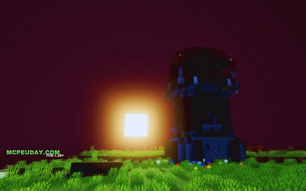 Herobrine from the fog Shader (26.x, 1.21) – MCPE/Bedrock Shader