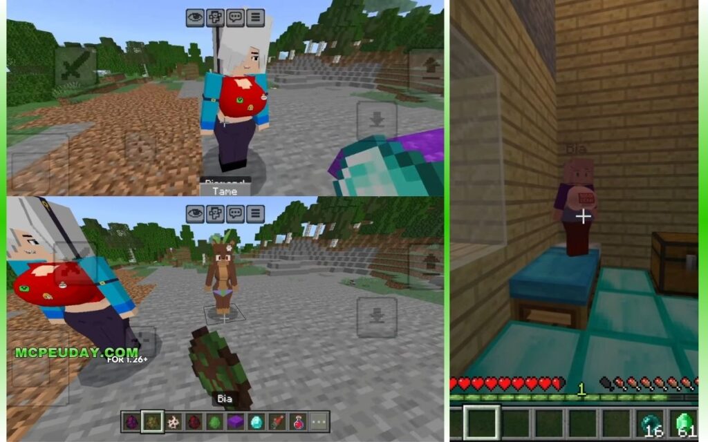 Jenny Colette Version Addon (26.x, 1.21) – MCPE/Bedrock Mod