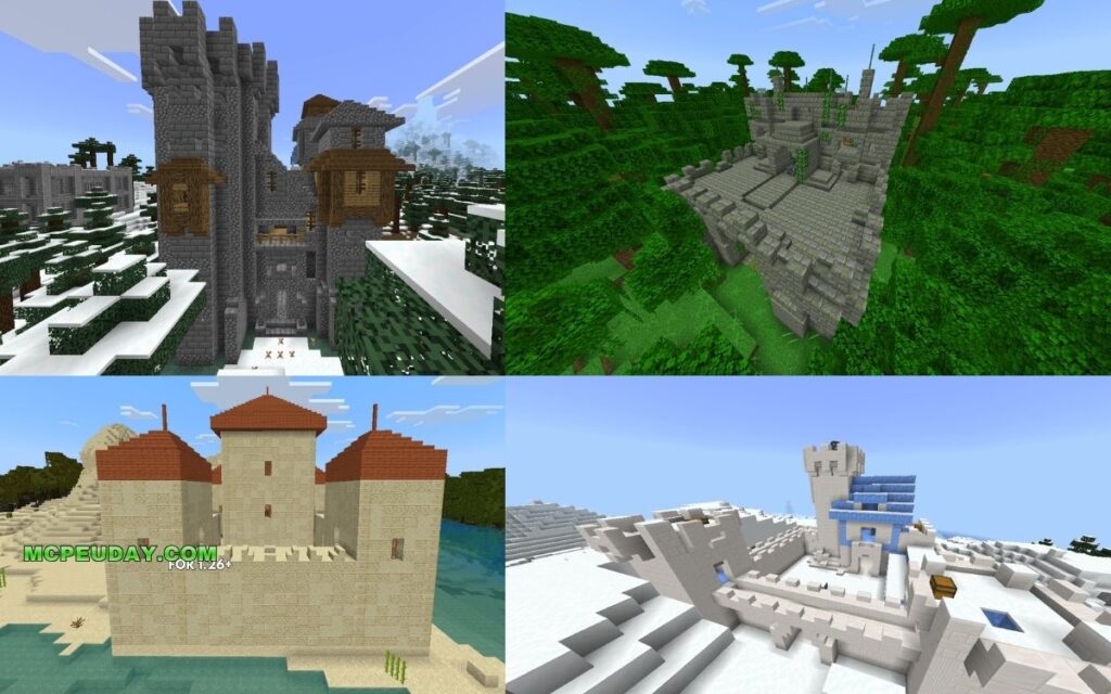 More Overworld Dungeons Addon (26.x, 1.21) – MCPE/Bedrock Mod