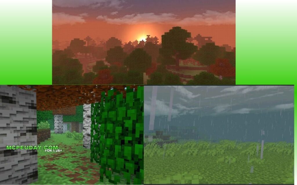 RG Shader (26.x, 1.21) – MCPE/Bedrock Shader