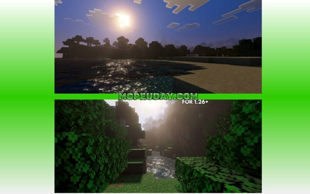 Simple Shader (26.x, 1.21) – MCPEBedrock Shader