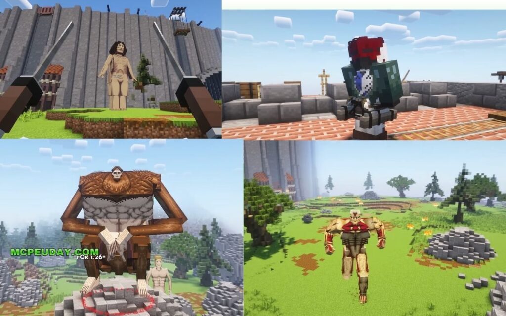 Titan Craft Addon (26.x, 1.21) – MCPE/Bedrock Mod