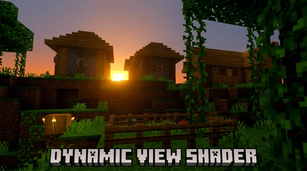 DYNAMIC VIEW Shader (26.x, 1.21) – MCPE/Bedrock Shader