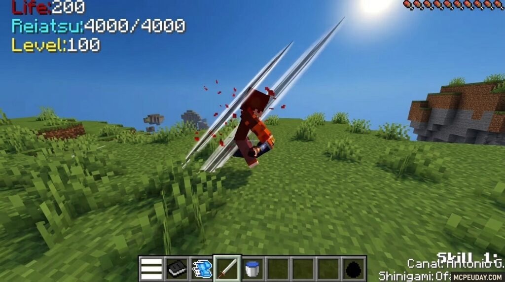Bleach Addon (26.x, 1.21) – MCPE/Bedrock Mod