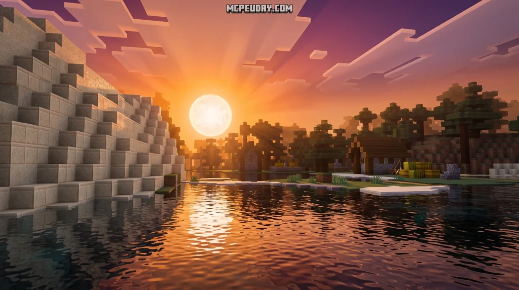 Veloria Visual Shader (26.x, 1.21) – MCPE/Bedrock Shader
