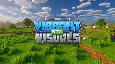 Vibrant RTX Visuals Shader (26.x, 1.21) – MCPE/Bedrock Shader