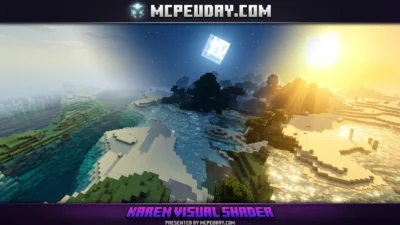 Karen Visual Shader (26.x, 1.21) – MCPE/Bedrock Shader