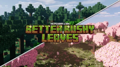 Better Bushy Leaves Shader (26.x, 1.21) – MCPE/Bedrock Shader