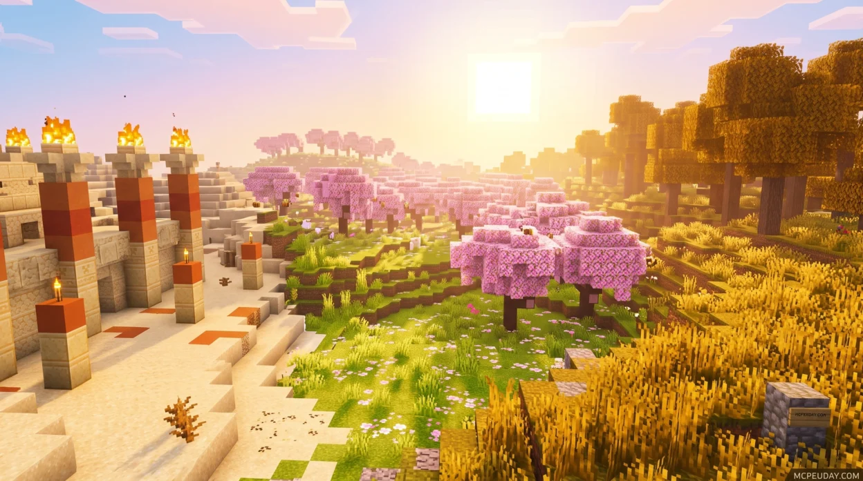 Phantom Visuals Shader (26.x, 1.21) – MCPE/Bedrock Shader