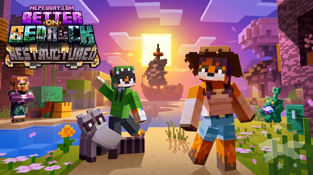 Better on Bedrock v1.2.1 Addon (26.x, 1.21) – MCPE/Bedrock Mod