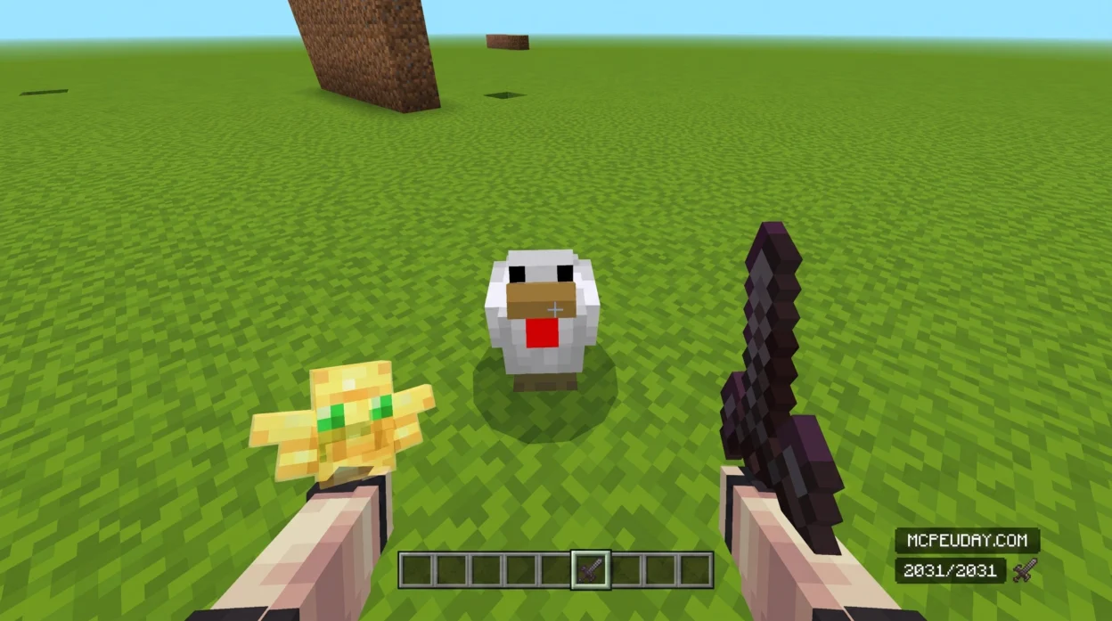 View Model Addon (26.x, 1.21) – MCPE/Bedrock Mod