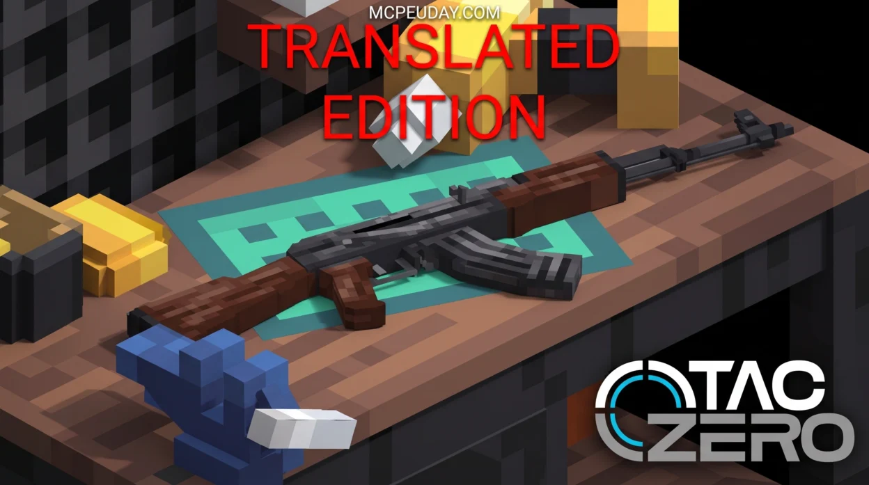 TACZ Mod V1.0.2 Translated Edition Addon (26.x, 1.21) – MCPE/Bedrock Mod