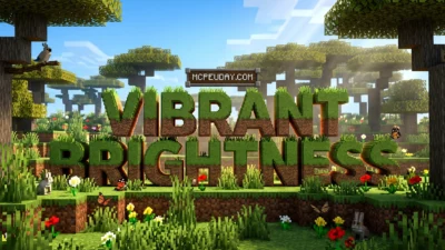 Vibrant Brightness Shader (26.x, 1.21) – MCPE/Bedrock Shader