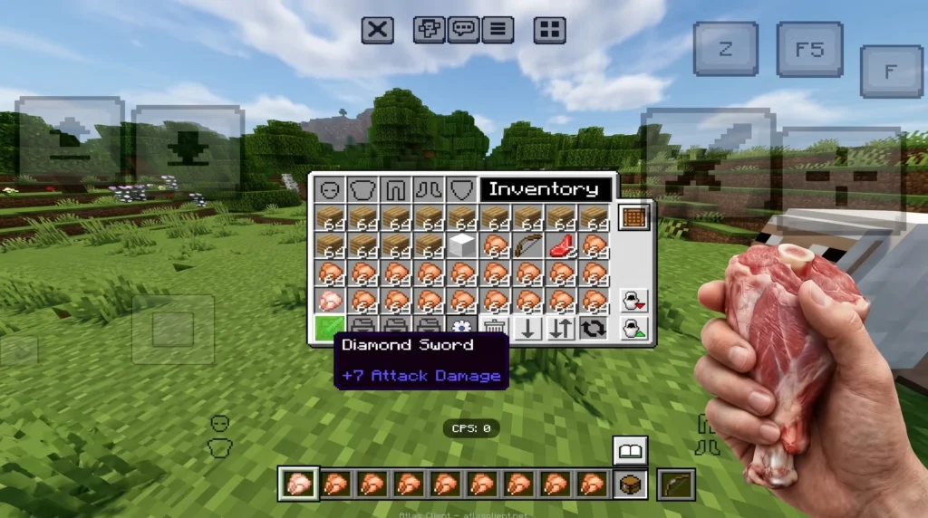 Utility Inventory Pack (26.x, 1.21) – MCPE/Bedrock Pack 