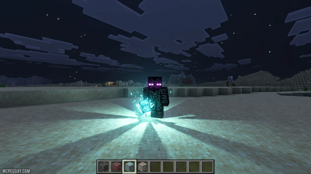 Glowing Ores Texture Pack (26.x, 1.21) – MCPE/Bedrock Texture Pack