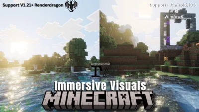 Immersive Visuals Shader (26.x, 1.21) – MCPE/Bedrock Shader