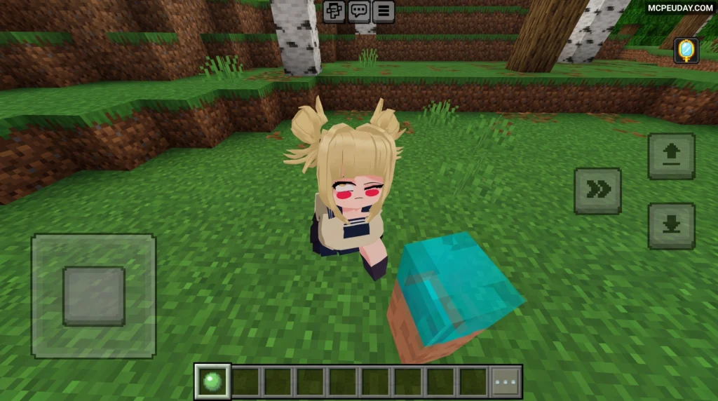 Jenny Mod Bia Pack character in Minecraft